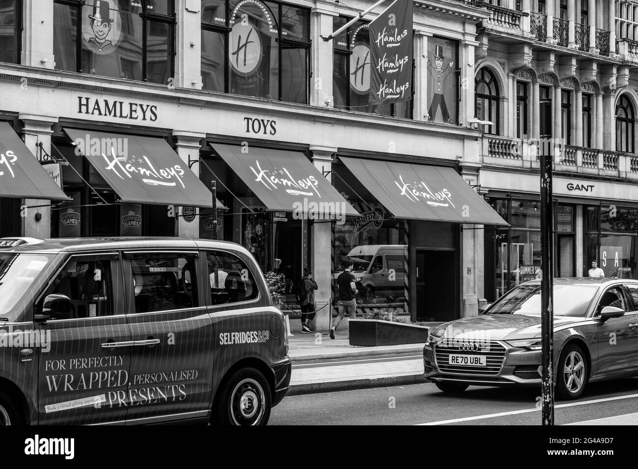 London West End Regents Street Oxford Street Stockfoto