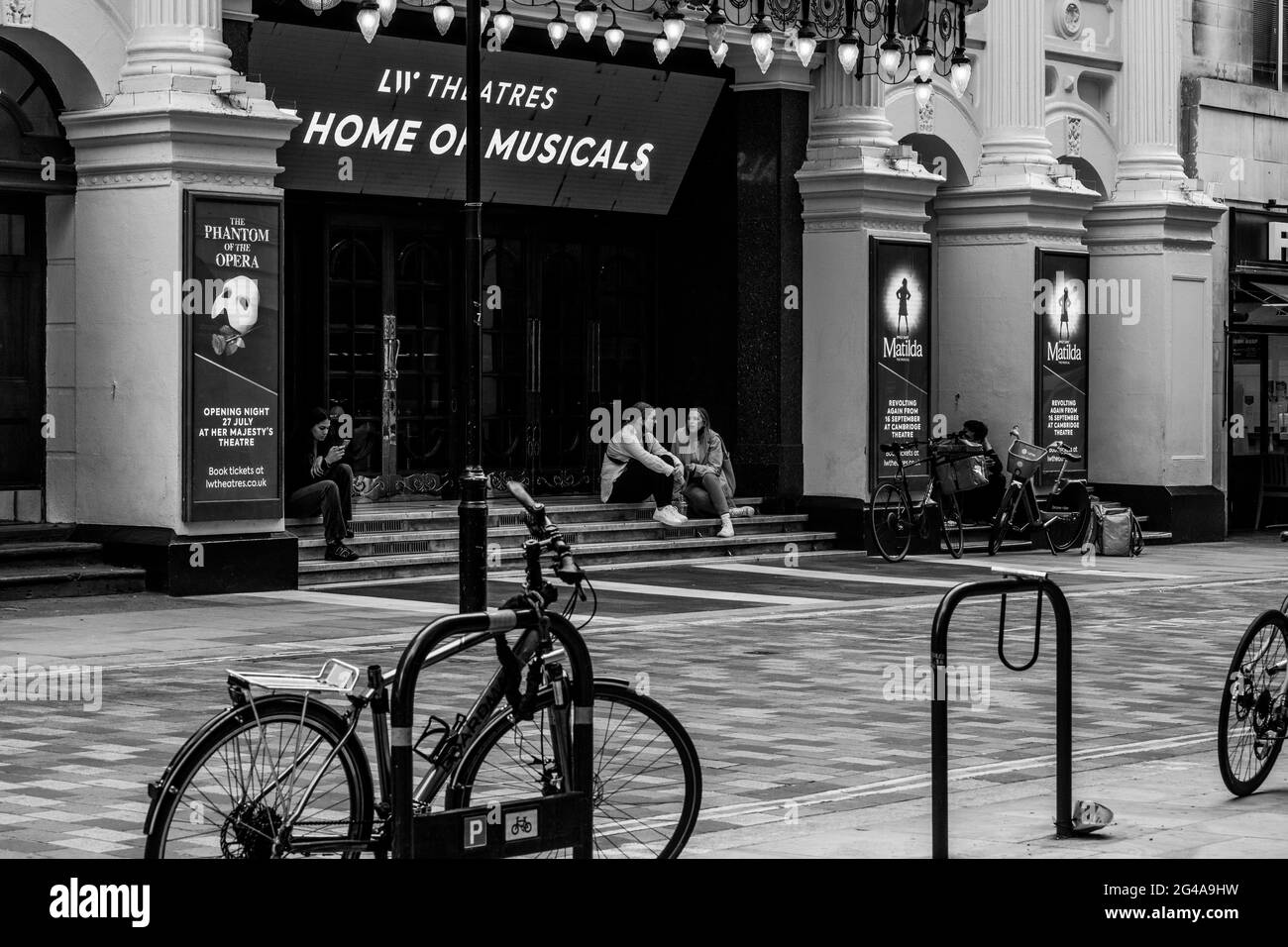 London West End Regents Street Oxford Street Stockfoto