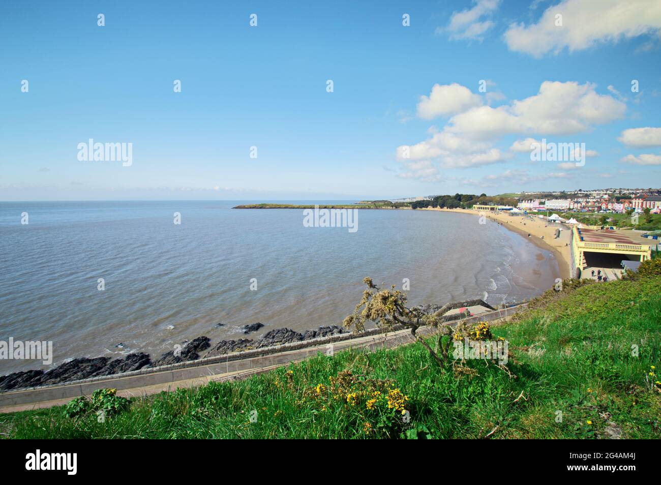 Whitmore Bay, Barry Island Stockfoto