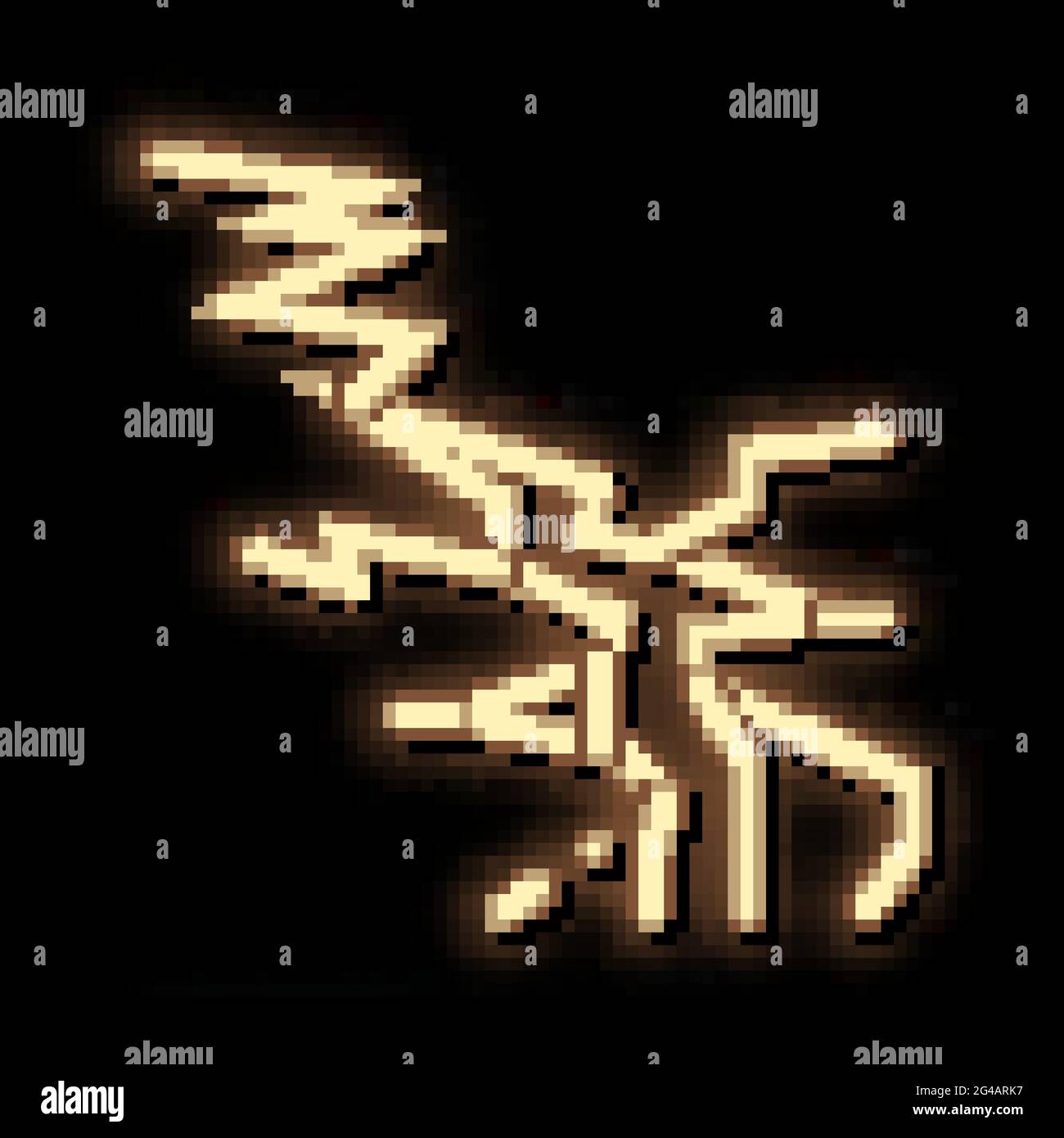 Erdschluss Erdbeben Symbol Vektor-Illustration Stock Vektor