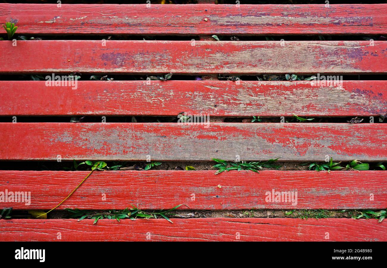 Rote Holz Oberflächenstruktur Stockfoto