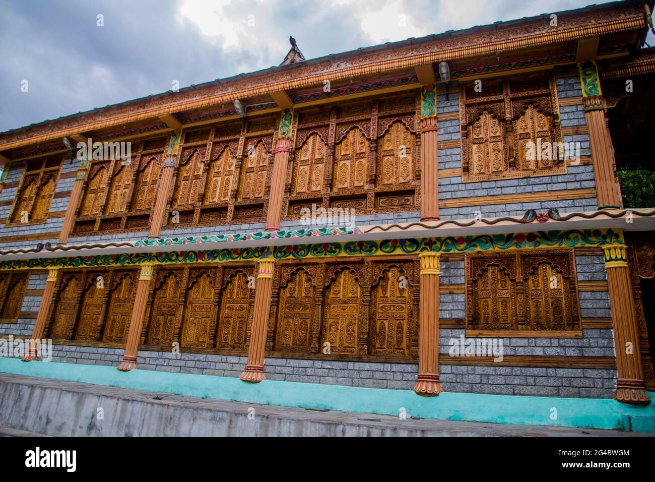 Tempel in Himachal Pradesh, Sangla und Chitkul Stockfoto