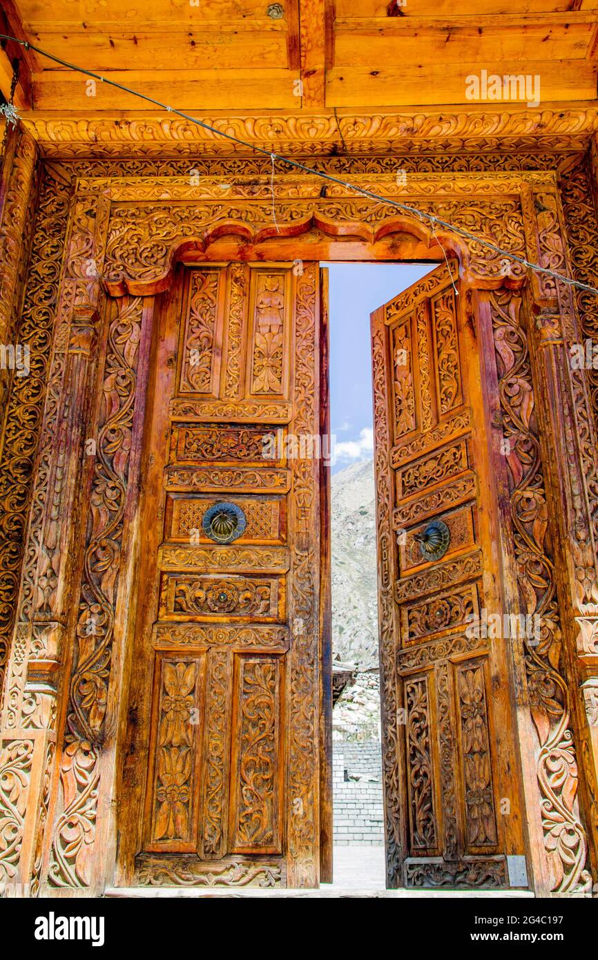 Tempel in Himachal Pradesh, Sangla und Chitkul Stockfoto