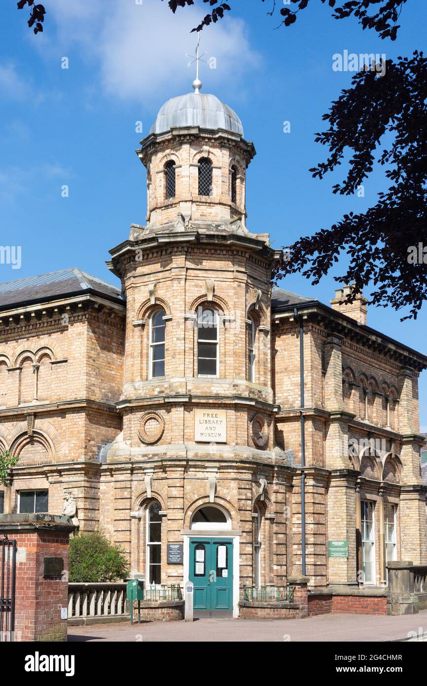 Staffordshire County Council Registration Office, Bird Street, Lichfield, Staffordshire, England, Vereinigtes Königreich Stockfoto