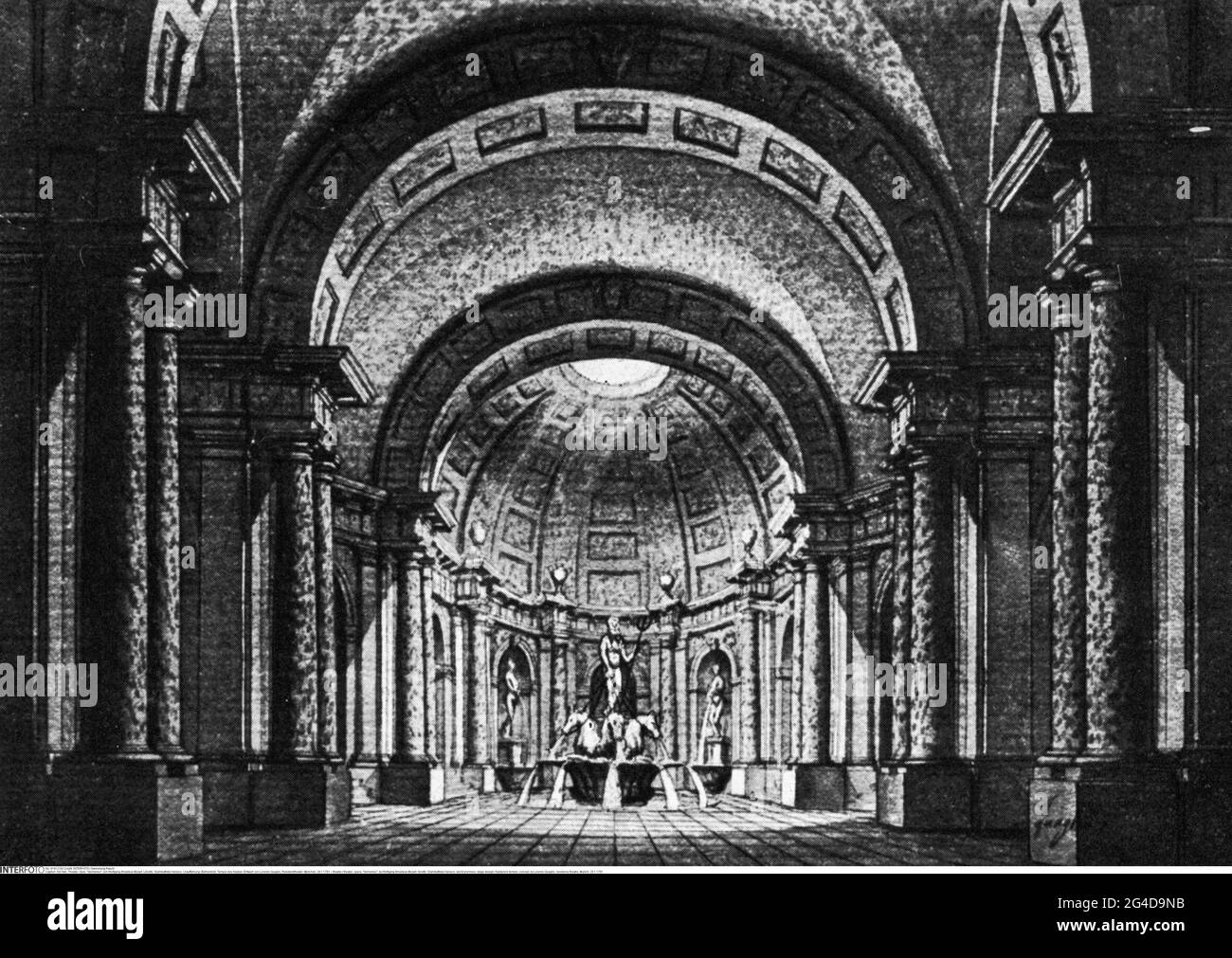 Theater / Theater, Oper, 'Idomeneo', von Wolfgang Amadeus Mozart, Libretto: Giambattista Varesco, ARTIST'S DAS URHEBERRECHT IST NICHT ZU LÖSCHEN Stockfoto