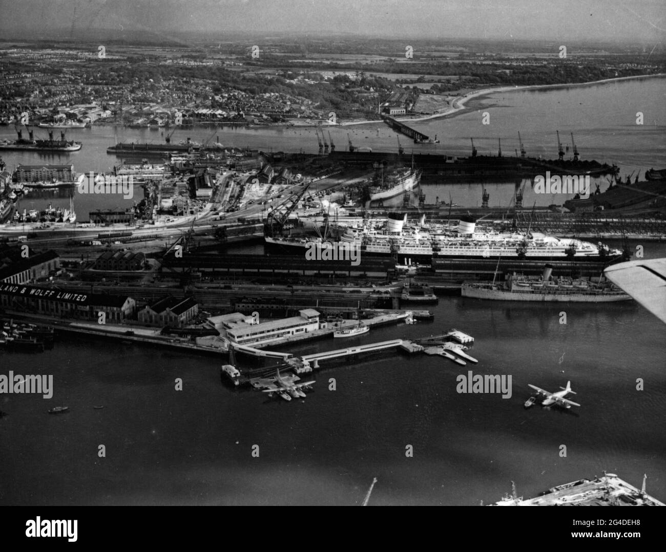Geographie / Reisen historisch, Großbritannien, Städte und Gemeinden, Southampton, Hampshire, ENGLAND, ADDITIONAL-RIGHTS-CLEARANCE-INFO-NOT-AVAILABLE Stockfoto