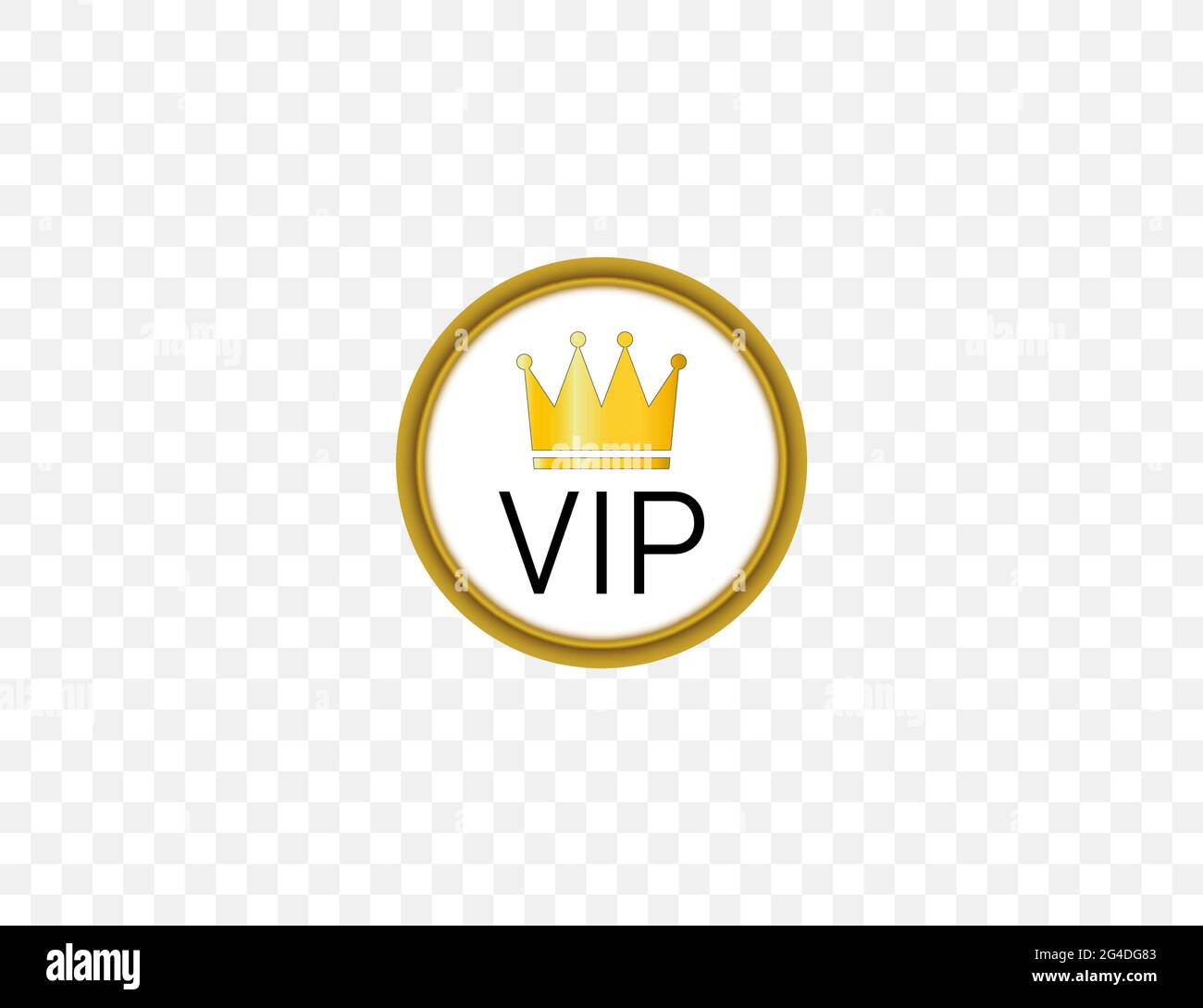 Vektorgrafik. Flaches Design. Premium, Crown super vip-Symbol Stock Vektor