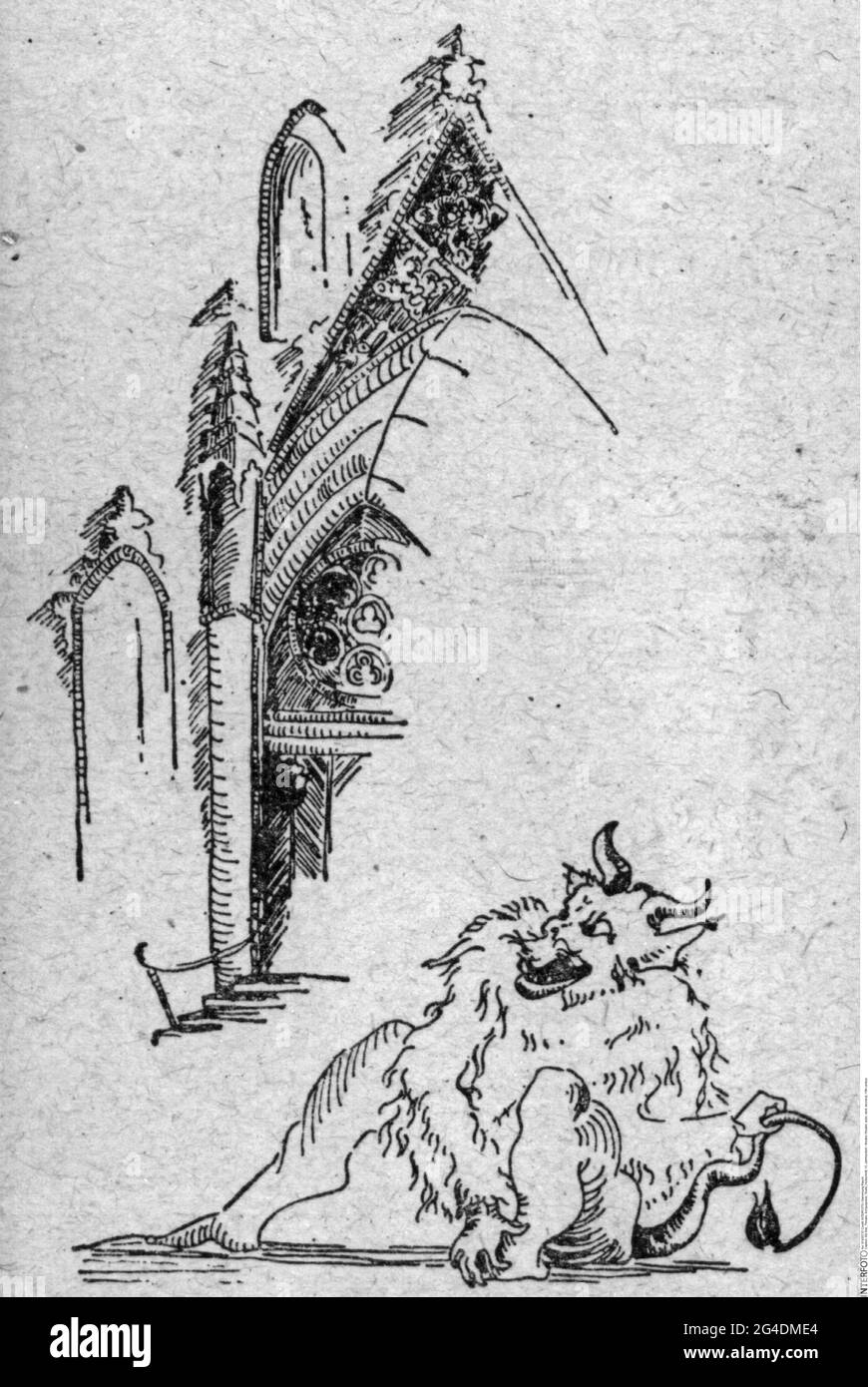 Devil Drawing Stockfotos Und Bilder Kaufen Seite 2 Alamy