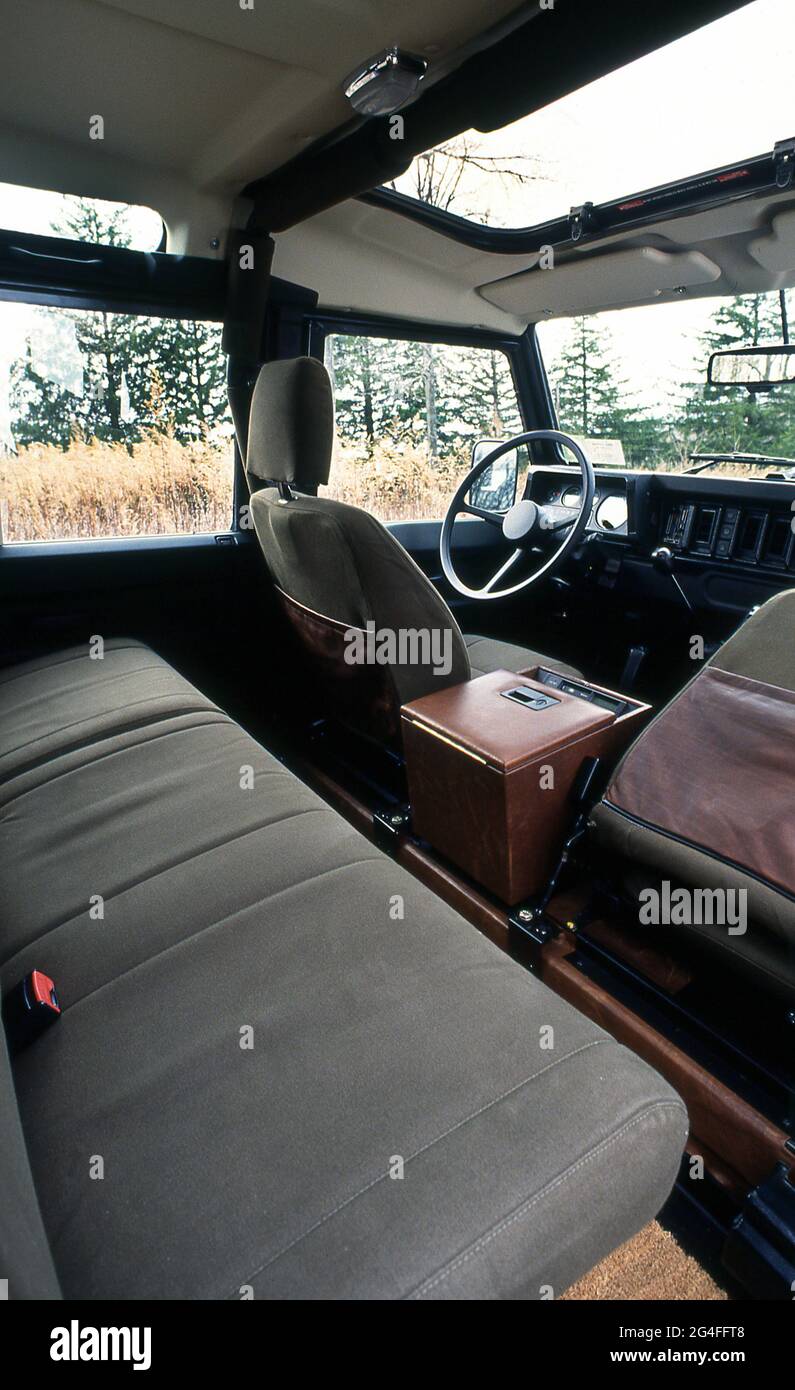Land Rover Defender 110 3.9 V8 Station Wagon. NAV 1993 Stockfoto
