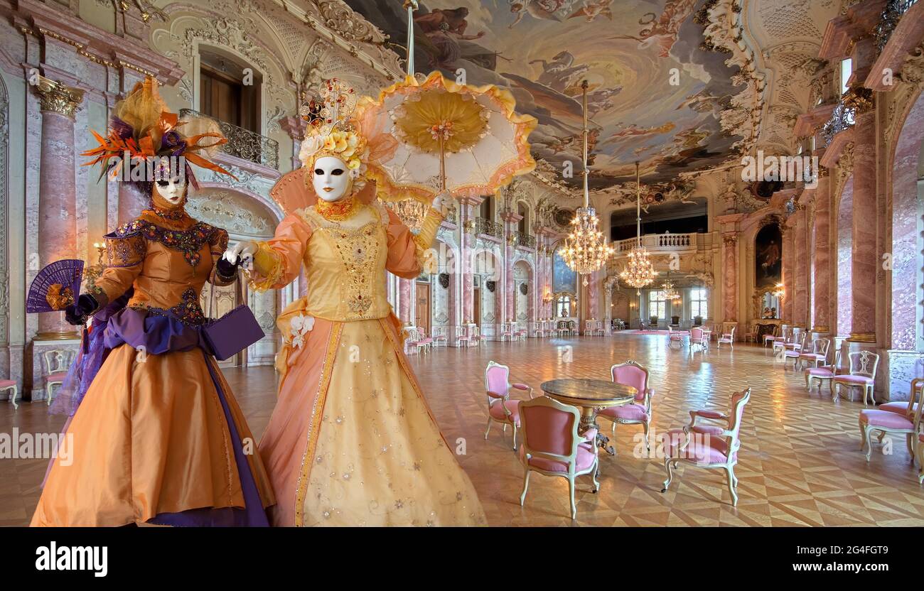 Carnival Venice Palazzo Interior, Deutschland Stockfoto