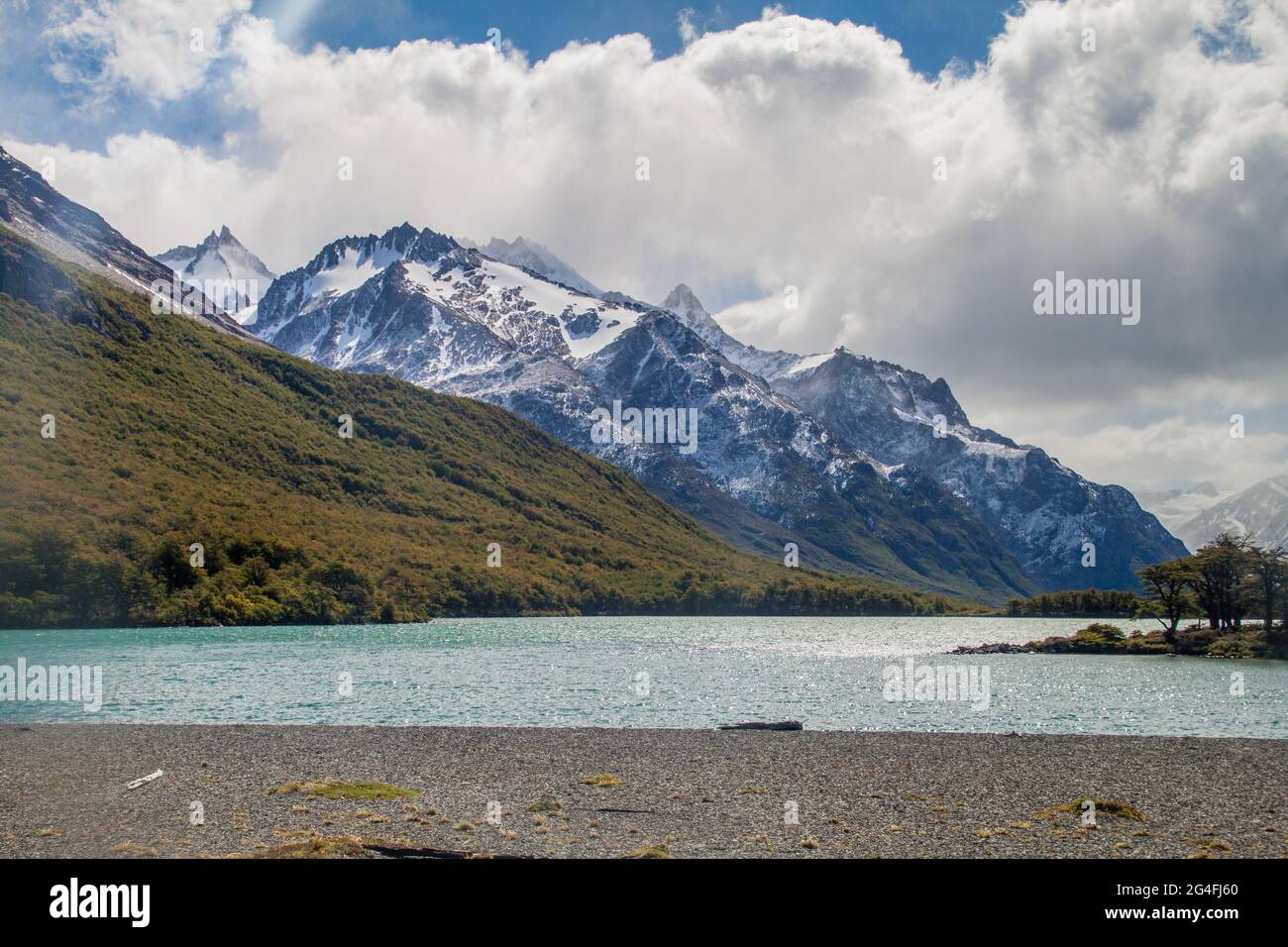 Laguna Madre e Hija See im Nationalpark Los Glaciares, Patagonien, Argentinien Stockfoto