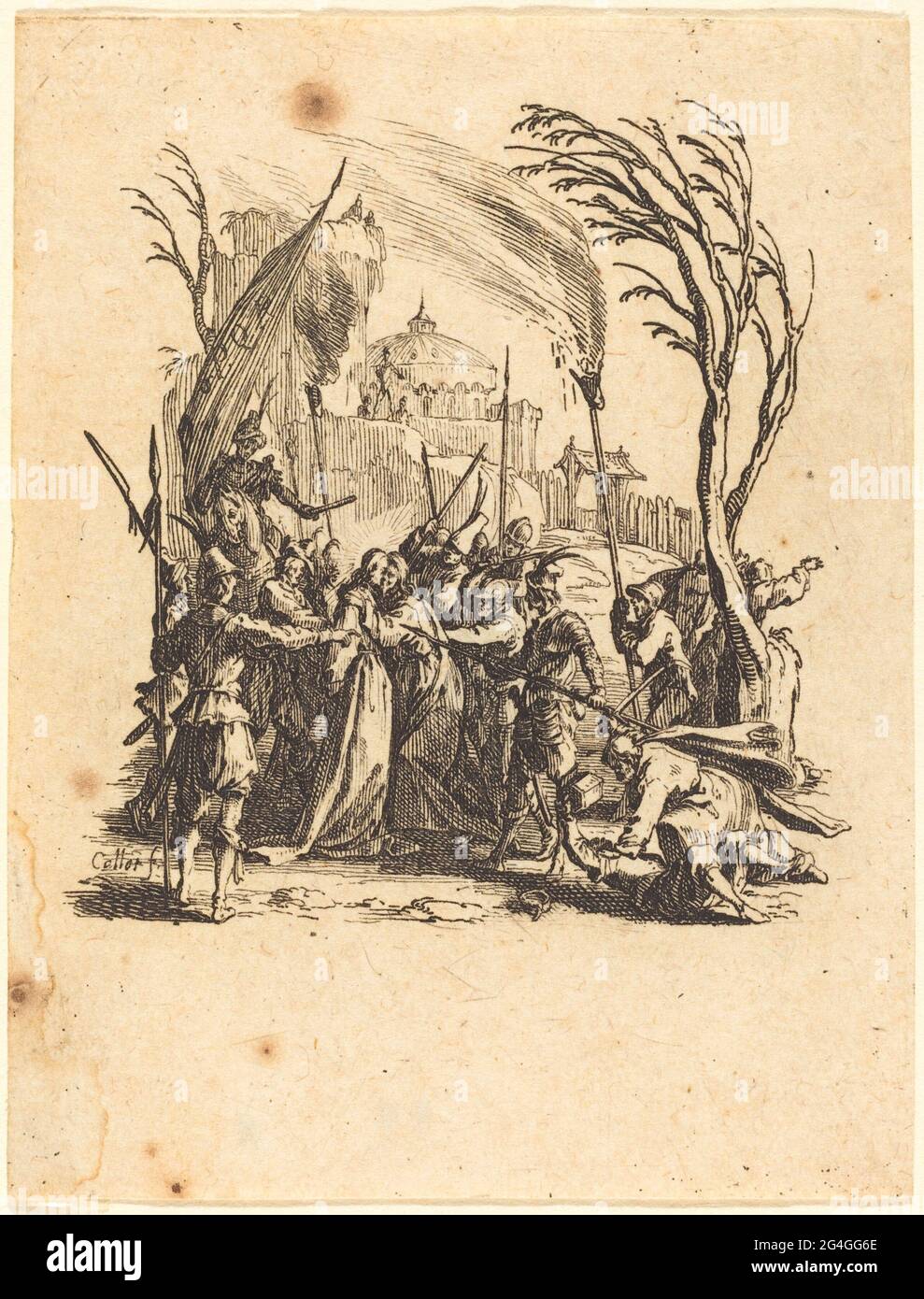 Der Verrat, c. 1624/1625. Stockfoto