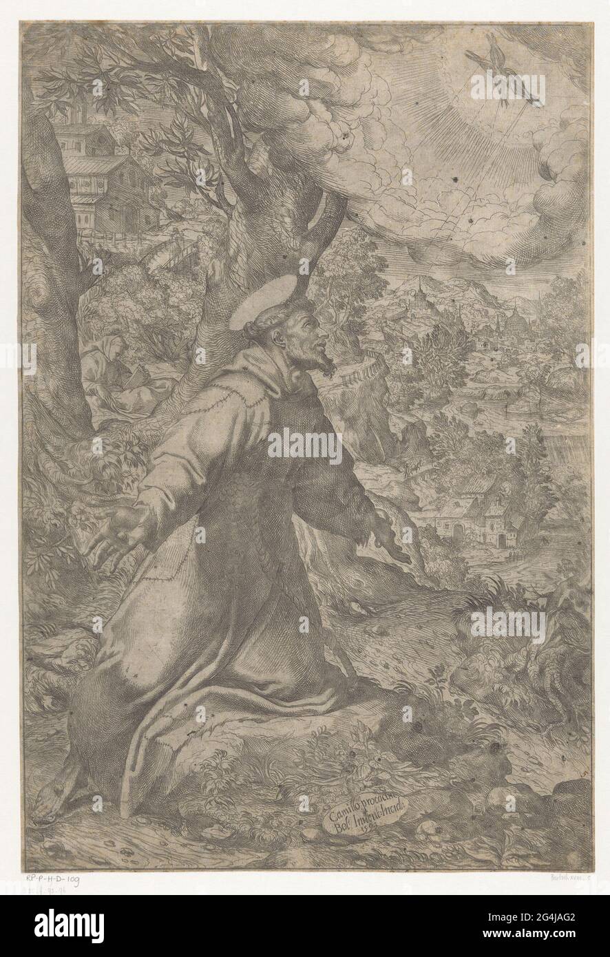 Der Heilige Franziskus erhält die Stigmata; Signasti Domine Seruum Tuum