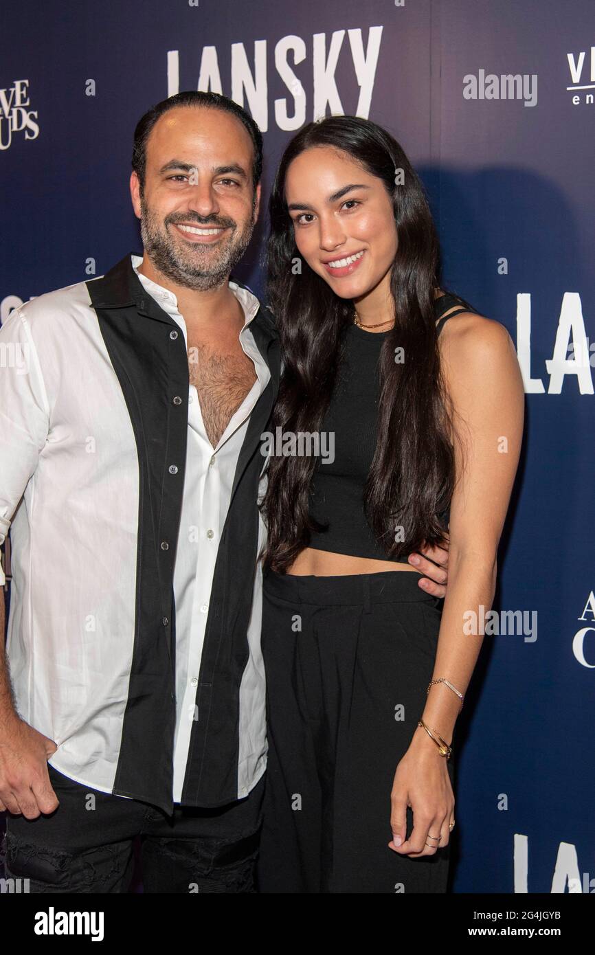 Los Angeles, USA. Juni 2021. Ben Talei, Laura Lopez besuchen Los-Angeles Film Premiere: LANSKY, Los Angeles, CA am 21. Juni 2021 Quelle: Eugene Powers/Alamy Live News Stockfoto