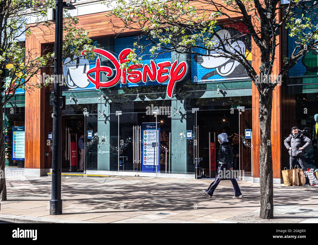 Disney Store, Oxford Street, London, England, Großbritannien. Stockfoto