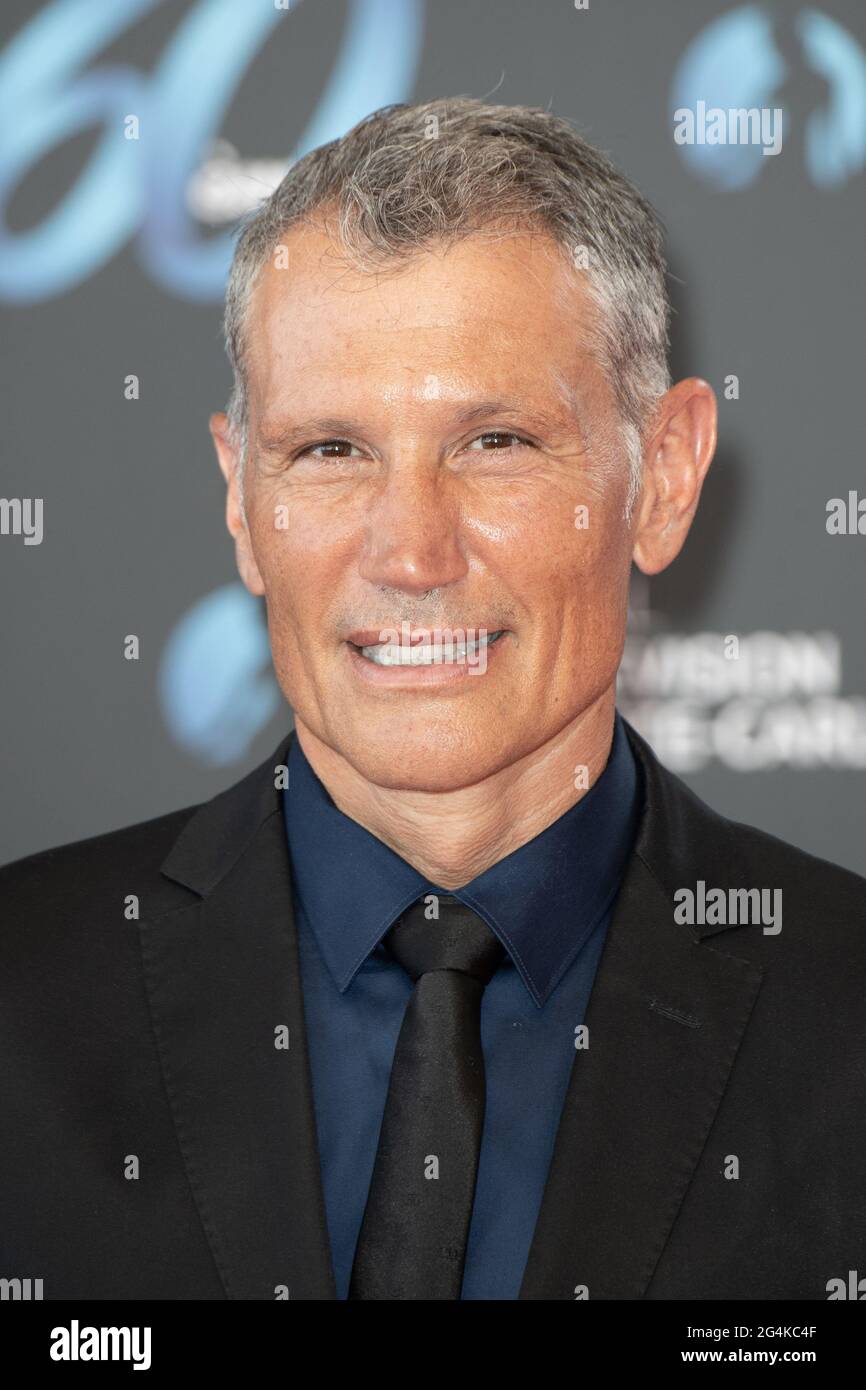 Laurent Puons, französischer Geschäftsführer von Monaco Mediax und Vizepräsident des Festival de Television de Monte-Carlo, nimmt an der Eröffnungsfeier des 60. Monte Carlo TV Festivals am 18. Juni 2021 in Monte-Carlo, Monaco, Teil. Foto von David Niviere/ABACAPRESS.COM Stockfoto