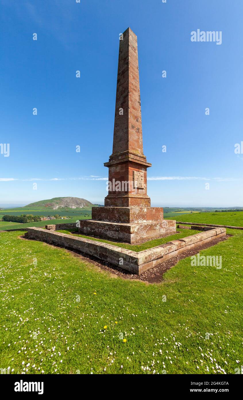 The Balfour Monument East Lothian, Schottland, Großbritannien Stockfoto