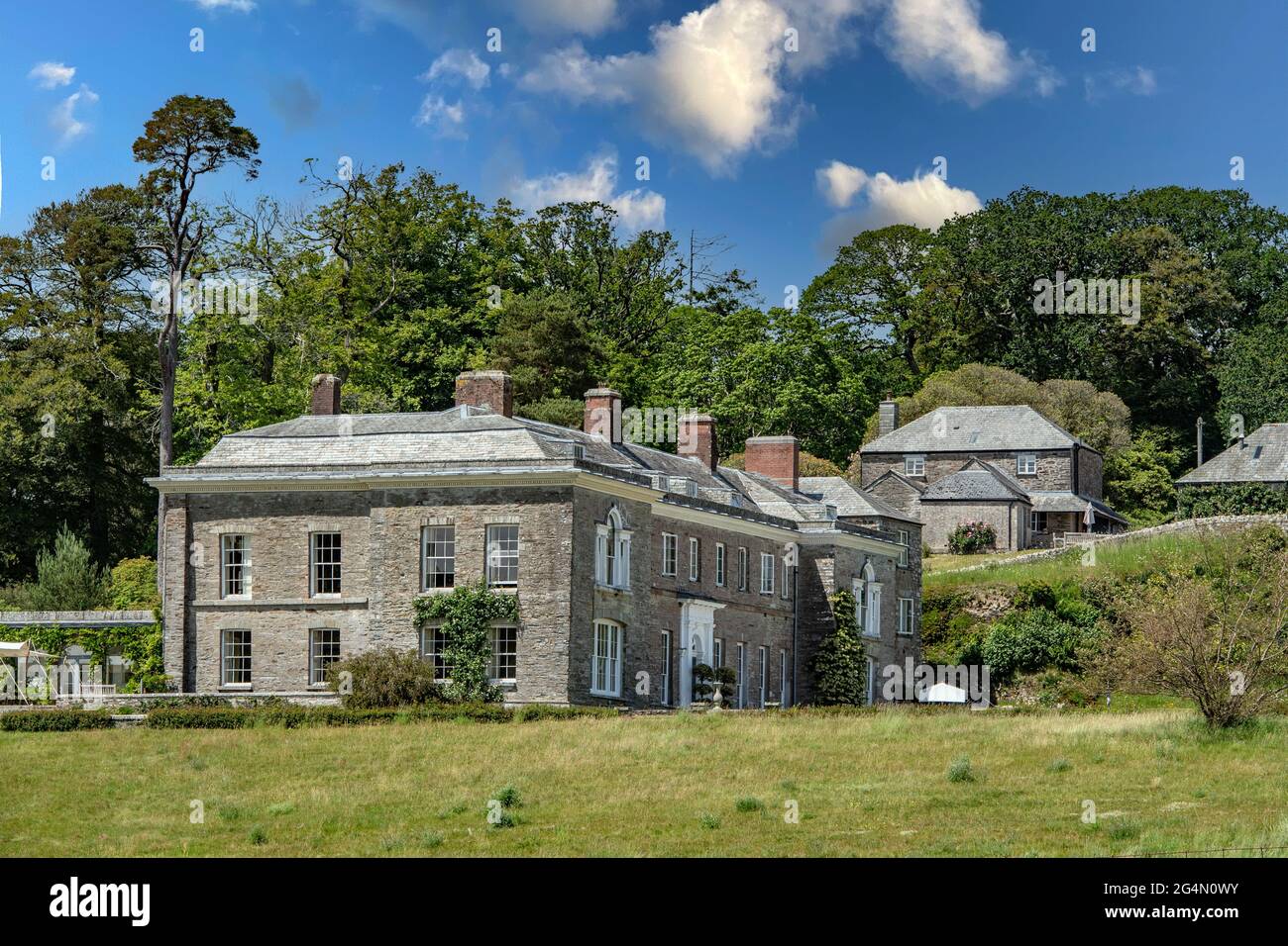 Boconnoc House, Cornwall Stockfoto