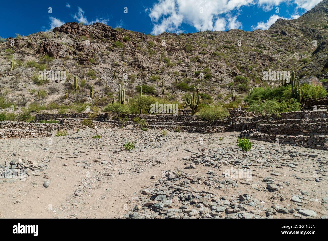 Ruinen der Stadt Quilmes, Argentinien Stockfoto