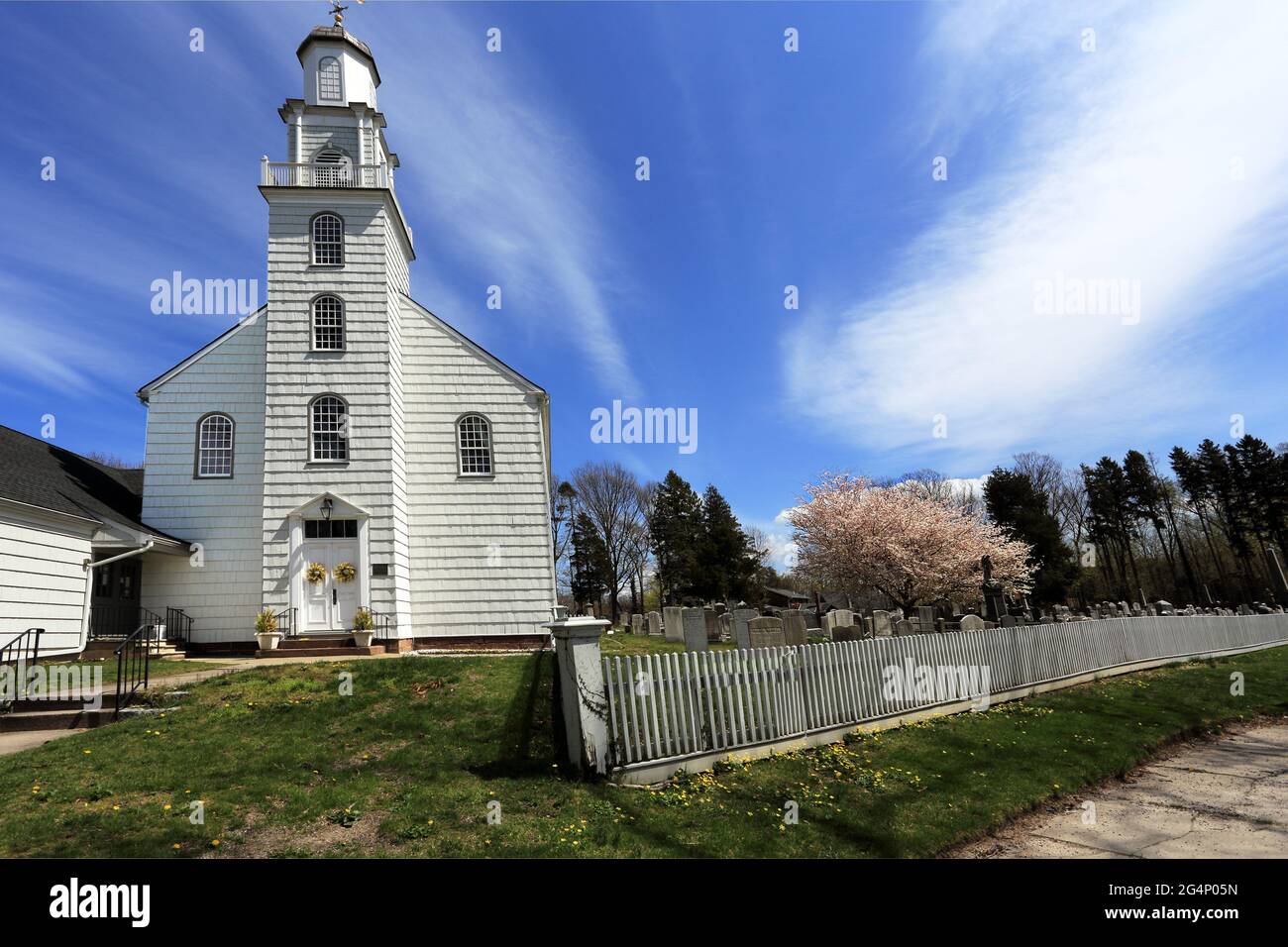 Setauket Presbyterian Church Long Island New York Stockfoto