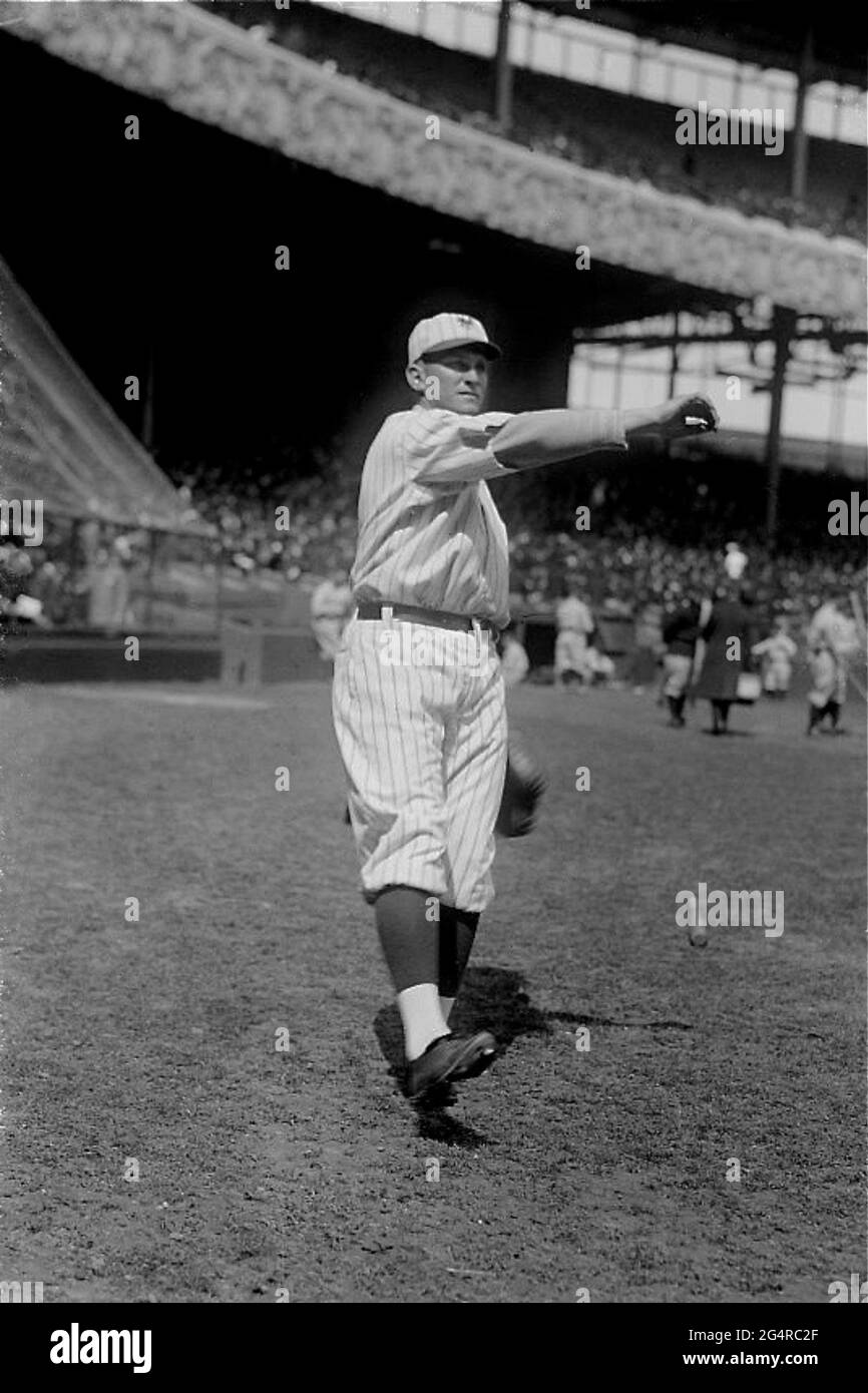 Lew McCarty, New York Giants 1920. Stockfoto