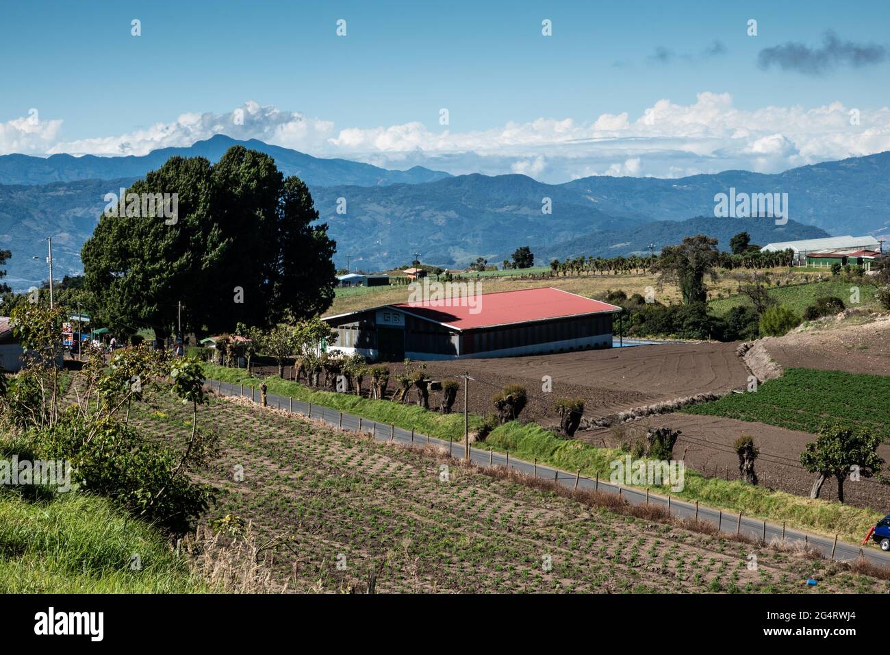 Costa Rica Landschaft Stockfoto
