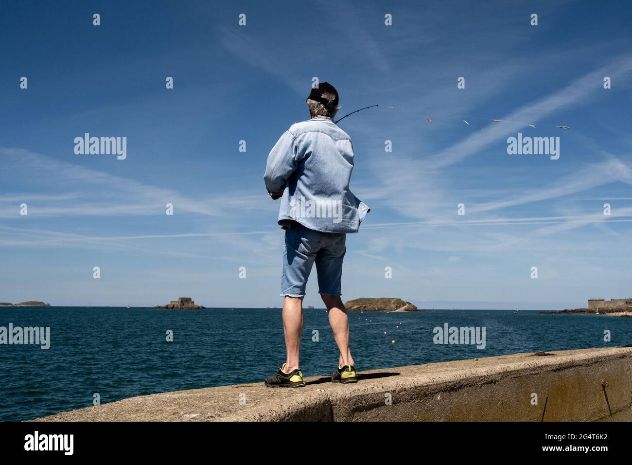 Frankreich, Bretagne. Illustration des täglichen Lebens. Foto von Martin Bertrand Frankreich, Bretagne, Illustration de vie quotidienne. Stockfoto