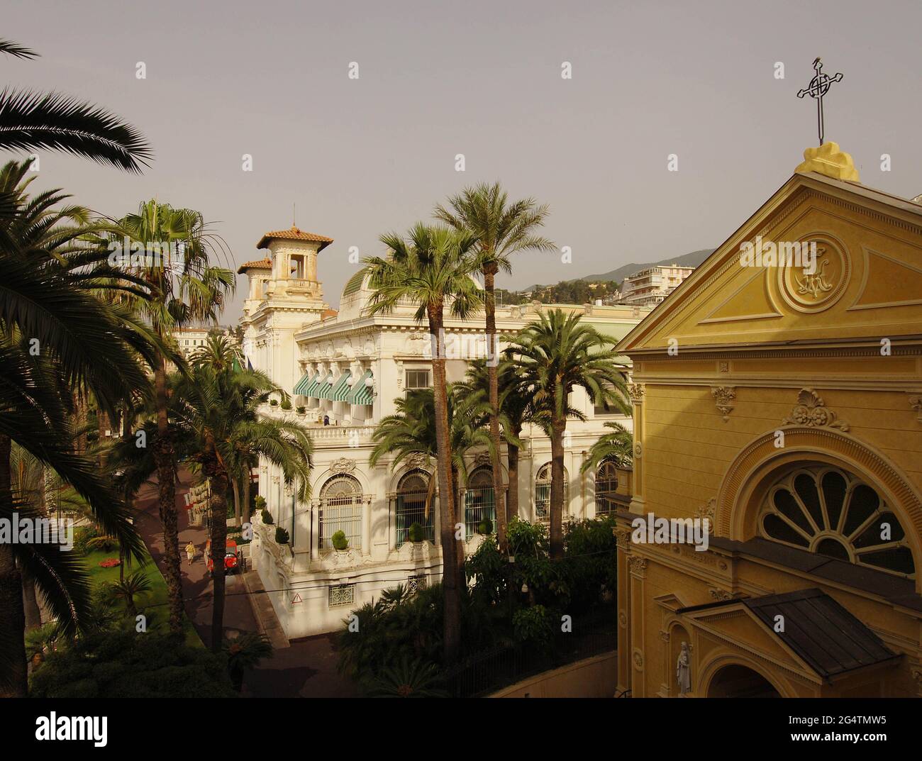 Italien,Sanremo, Casino Municipale Sanremo, Panoramablick Foto © Sandro Michahelles/Sintesi/Alamy Stock Photo Stockfoto