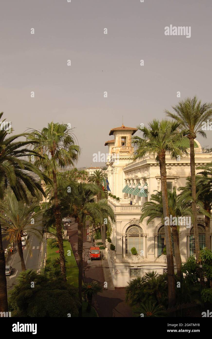 Italien,Sanremo, Casino Municipale Sanremo, Panoramablick Foto © Sandro Michahelles/Sintesi/Alamy Stock Photo Stockfoto