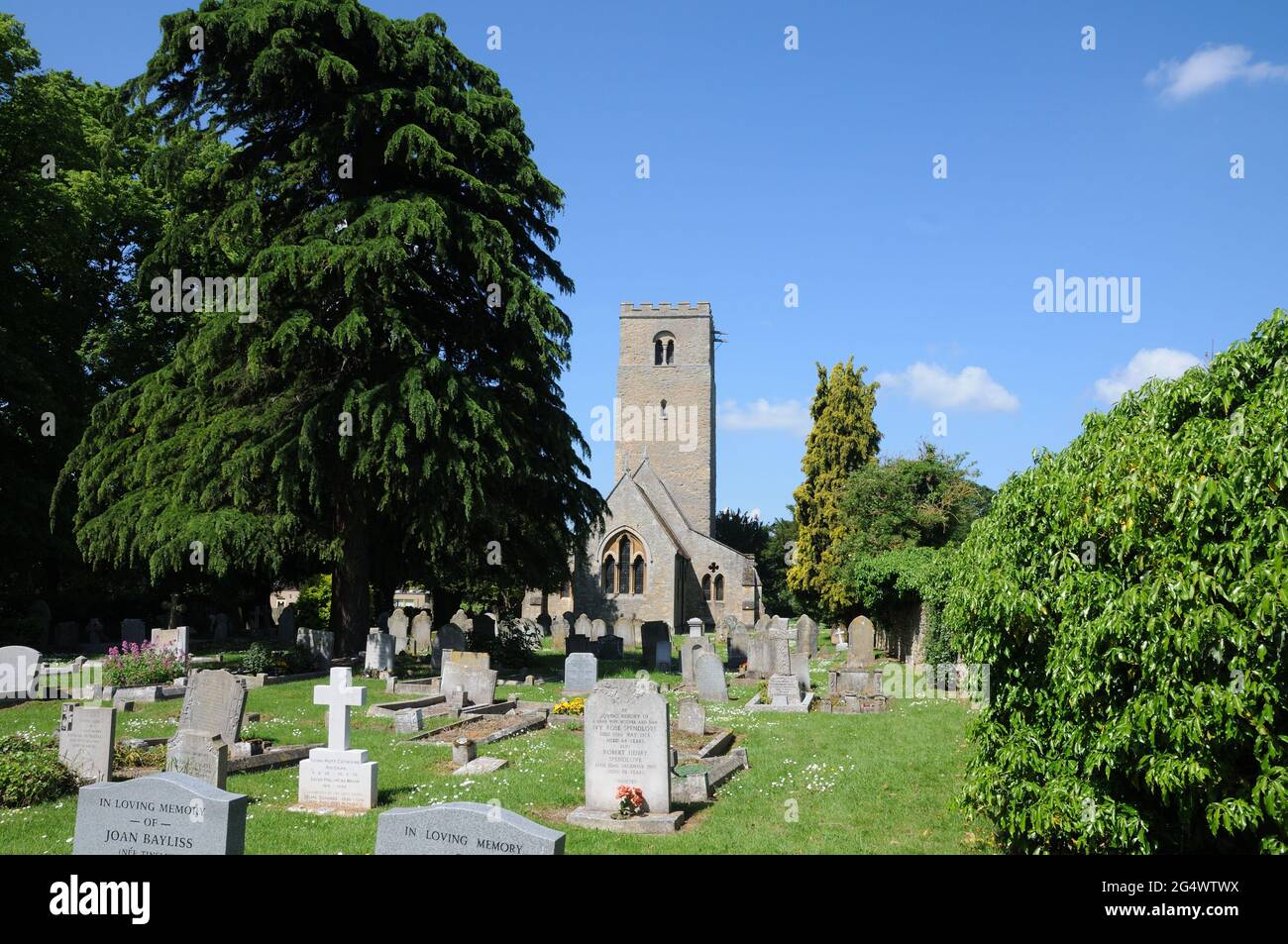St. Thomas of Canterbury Church, Clapham, Bedfordshire Stockfoto