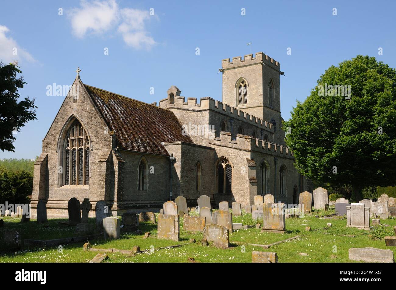 St Mary's Church, Oakley, Bedfordshire Stockfoto