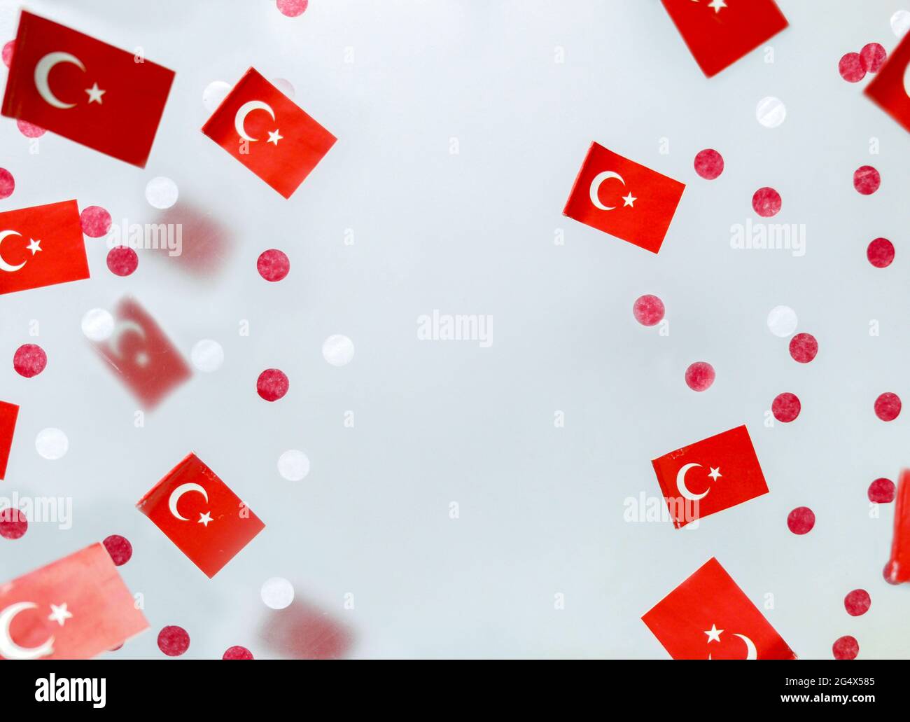 Tag der Türkei-republik Stockfoto