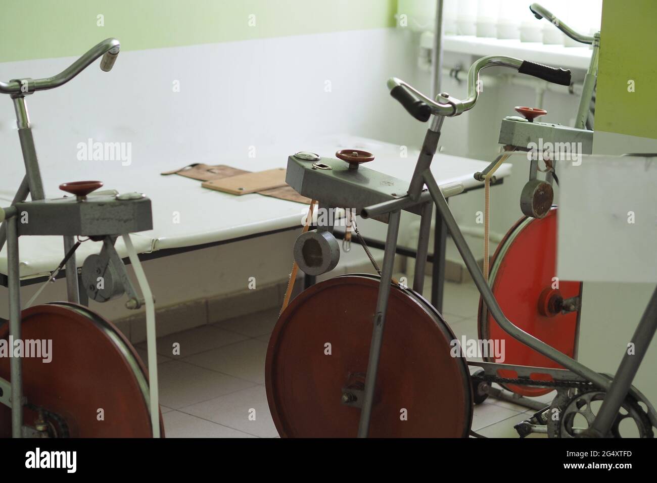 Physiotherapie, Körperkultur und Wellness-Büro in der Poliklinik. Stockfoto
