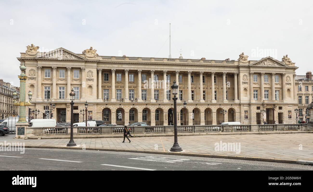 HOTEL DE LA MARINE, PARIS Stockfoto
