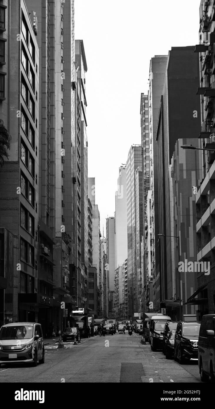 Kwun Tong Old Street, Kowloon. (Winter 2020) Stockfoto