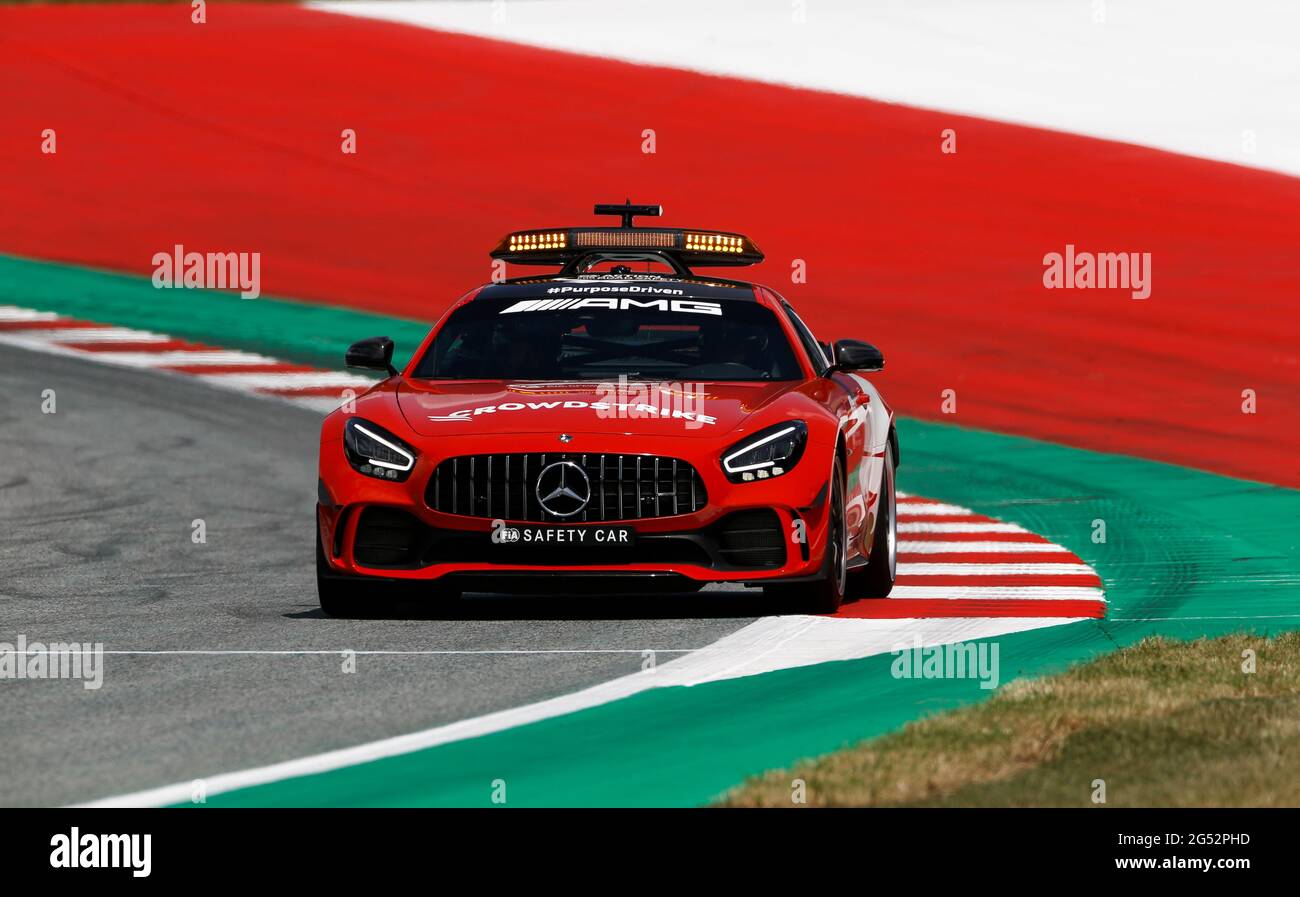 Spielberg, Österreich. Juni 2021. F1 Safety Car, Mercedes-AMG GT R, F1 Grand Prix der Steiermark am Red Bull Ring am 24. Juni 2021 in Spielberg, Österreich. (Foto von HOCH ZWEI) Quelle: dpa/Alamy Live News Stockfoto