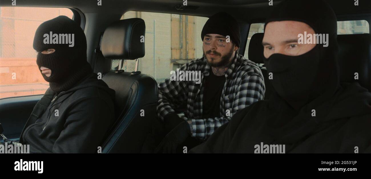 WRATH OF MAN (2021) POST MALONE (MITTE) GUY RITCHIE (DIR) MGM/MOVIESTORE COLLECTION LTD Stockfoto