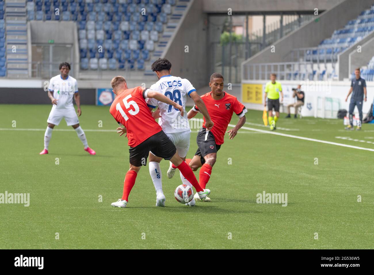 Lausanne-Sport : Le Coq Sportif Lausanne Sport 20 21 Heim Away Trikots Veroffentlicht Nur Fussball
