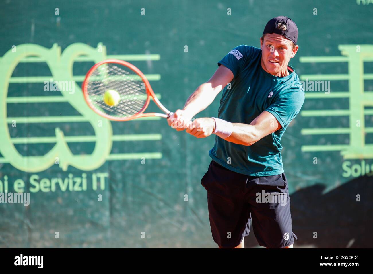 Tristan-Samuel Weissborn beim ATP Challenger Milano 2021, Tennis Internationals, Mailand, Italien, 25. Juni 2021 - Foto .LiveMedia/Roberta Corradin Stockfoto