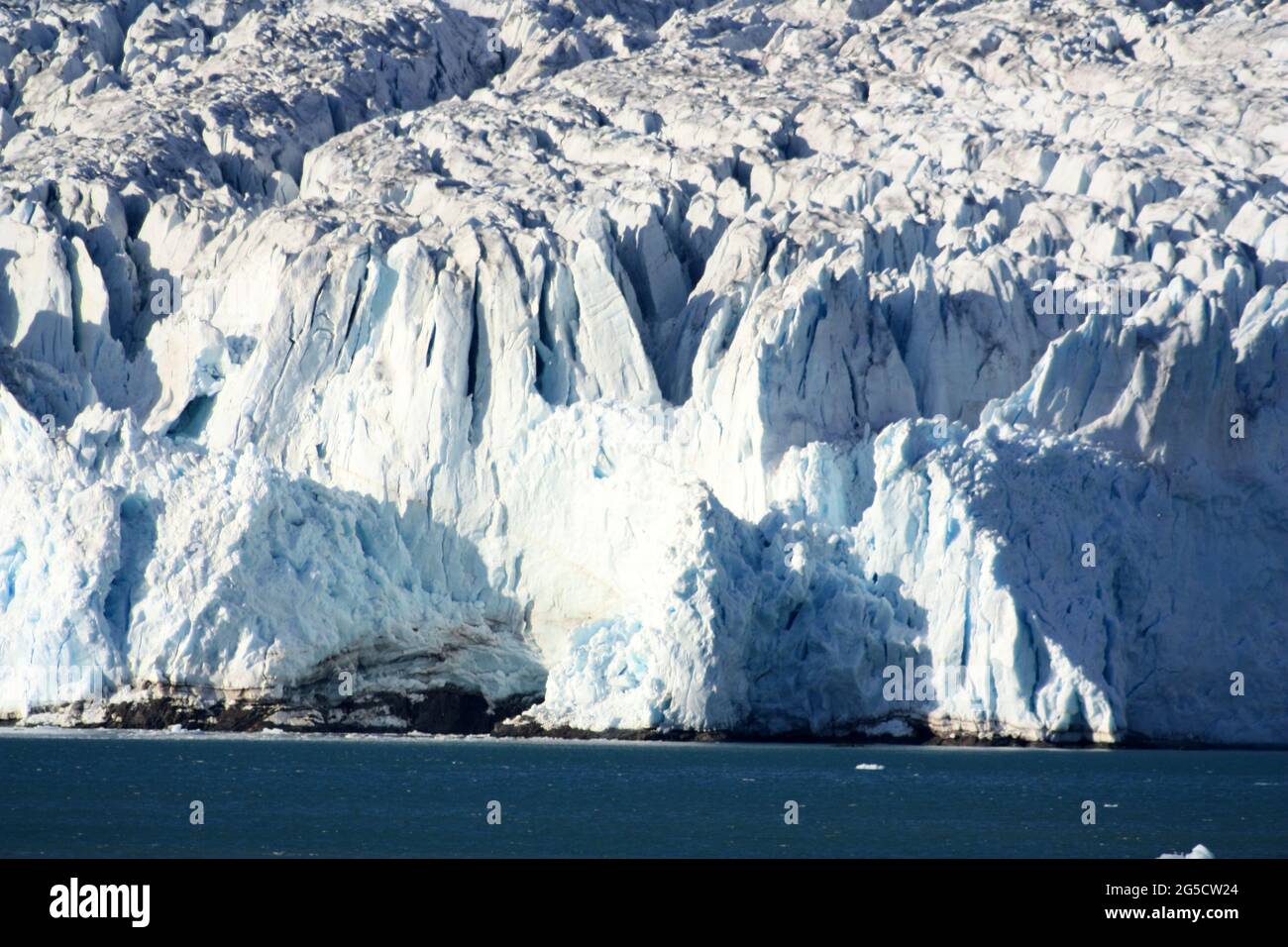 Fjortende Julibreen, Spitzbergen Stockfoto