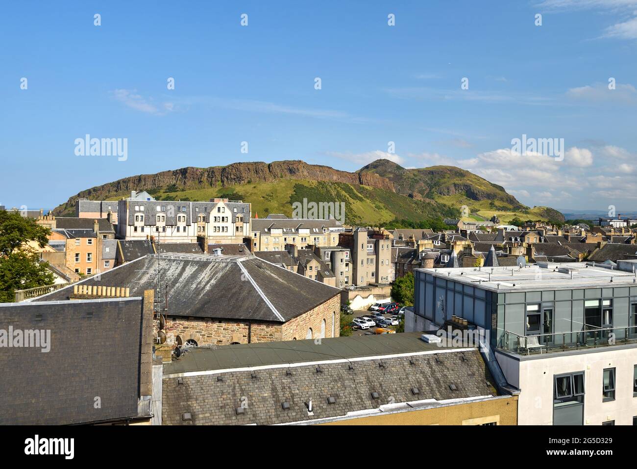 Blick auf Edinburgh Stockfoto