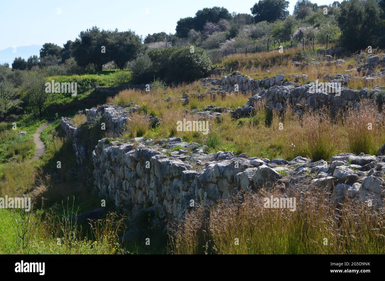 Griechische Landschaften Stockfoto