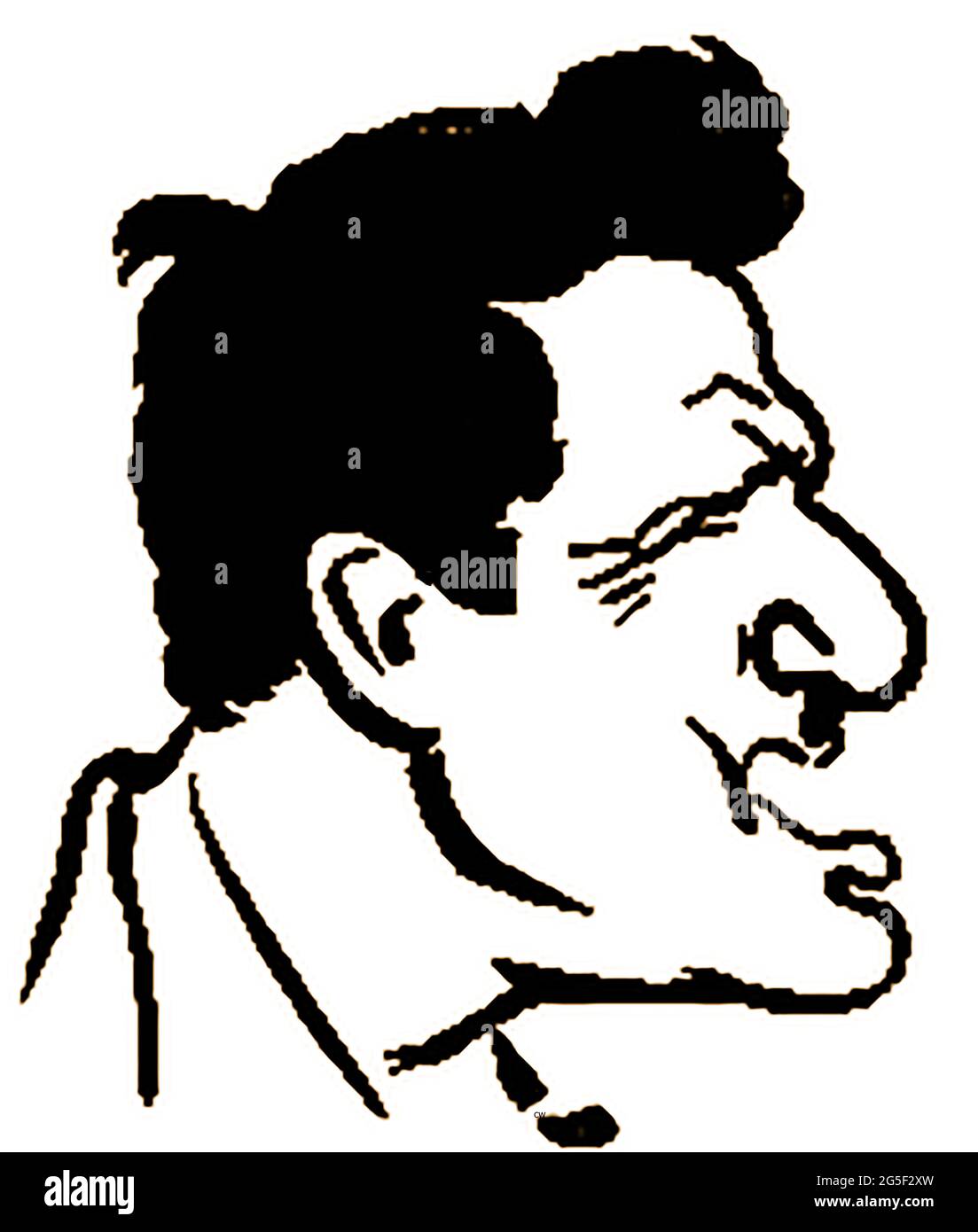 Richter JOHN J FRESCHI- aus dem Jahr 1919 ein Buch mit Karikaturen berühmter Persönlichkeiten der damaligen Zeit des Künstlers Giovanni Viafora (USA). Eine Palisander-Plakette wurde ihm von der Bronx Fraternity überreicht. 26.Mai 1931. Im Jahr 1938 weigerte er sich insbesondere, eine Irrekommission zu entlassen, die zur Untersuchung von Robert Irwin ernannt wurde, der wegen des Mordes an Frau Mary Gedeon, ihrer Tochter Veronica und einem Grenzgänger Frank Byrnes in ihrem Haus in der East Fifty-First Street angeklagt wurde Stockfoto