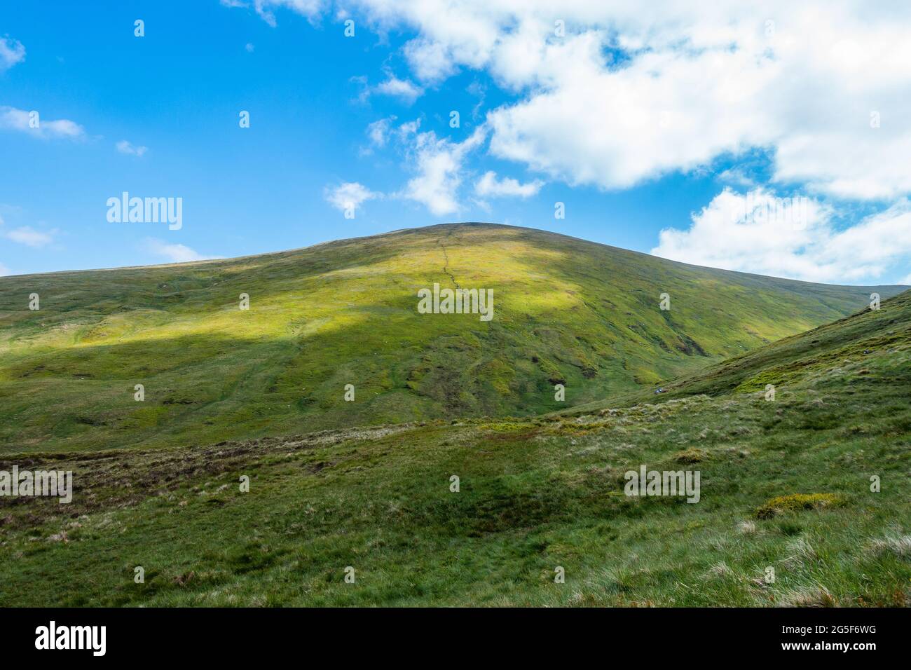 Der munro Berg von Meall A Choire Leith, Teil der Ben Lawers Range in Schottland Stockfoto