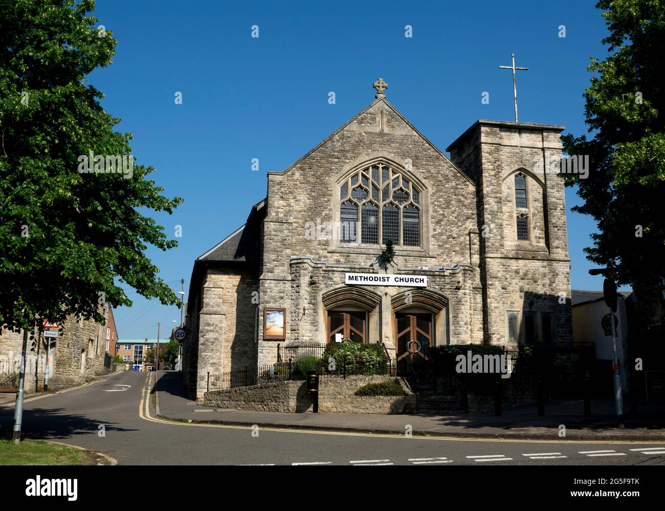 The Methodist Church, Brackley, Northamptonshire, England, Großbritannien Stockfoto