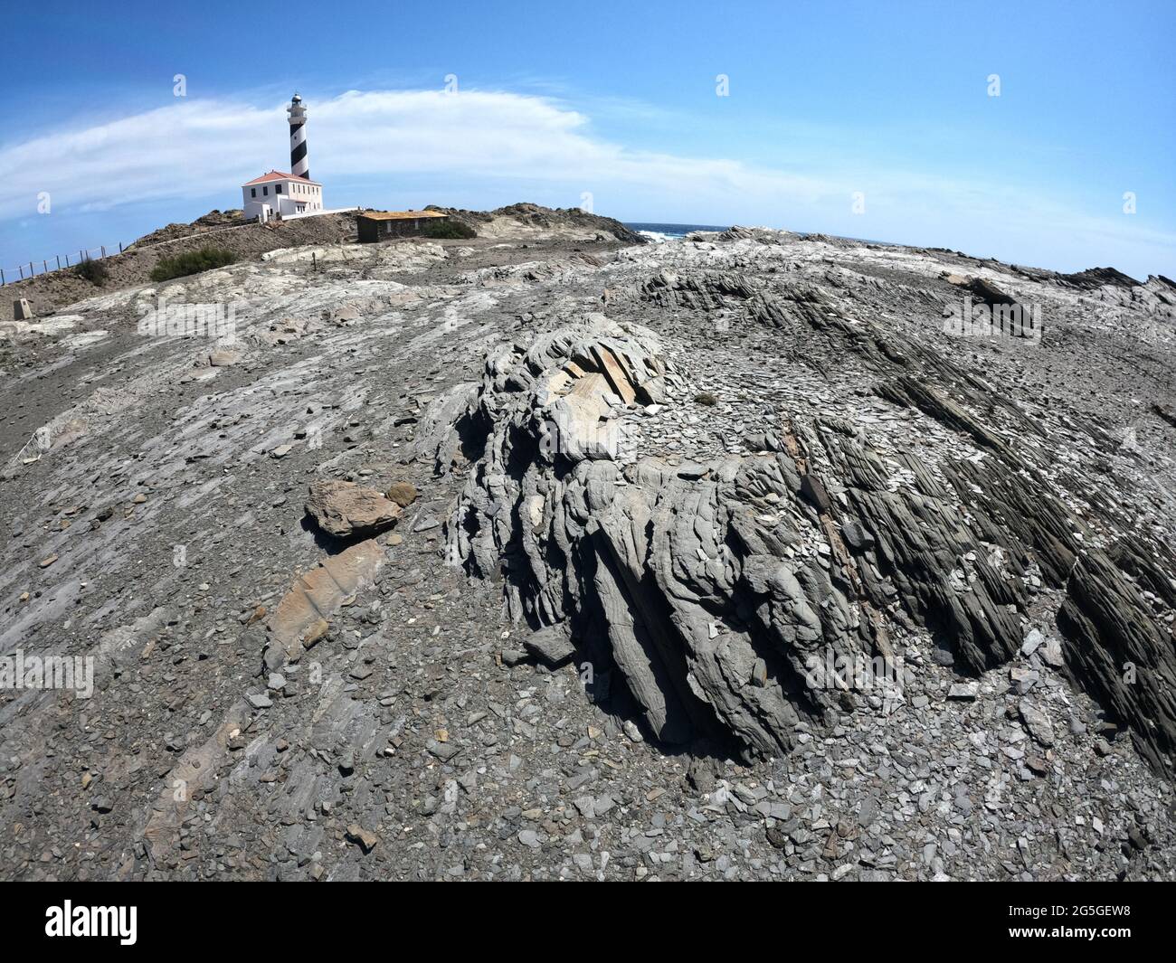 Far de Favaritx, Menorca, Balearen Stockfoto