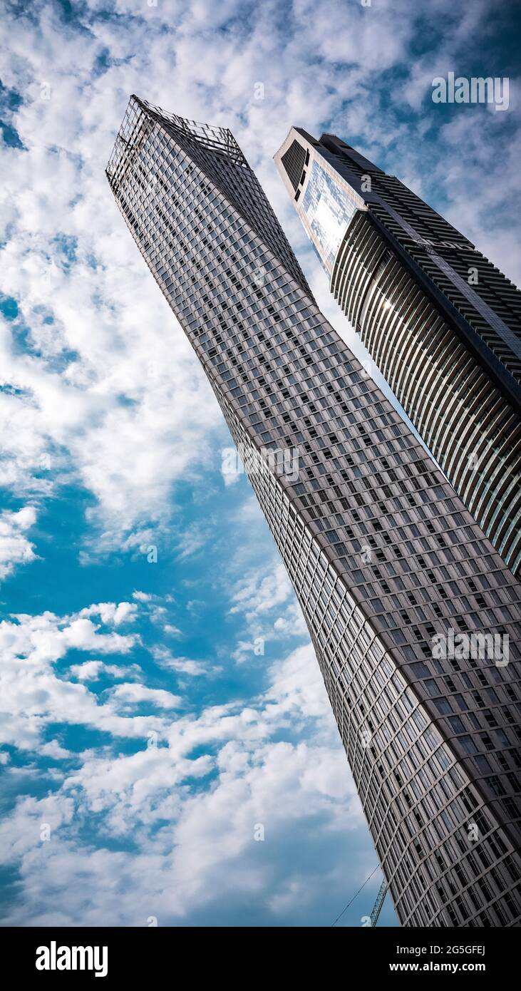 Cayan Tower - Dubai Marina Stockfoto