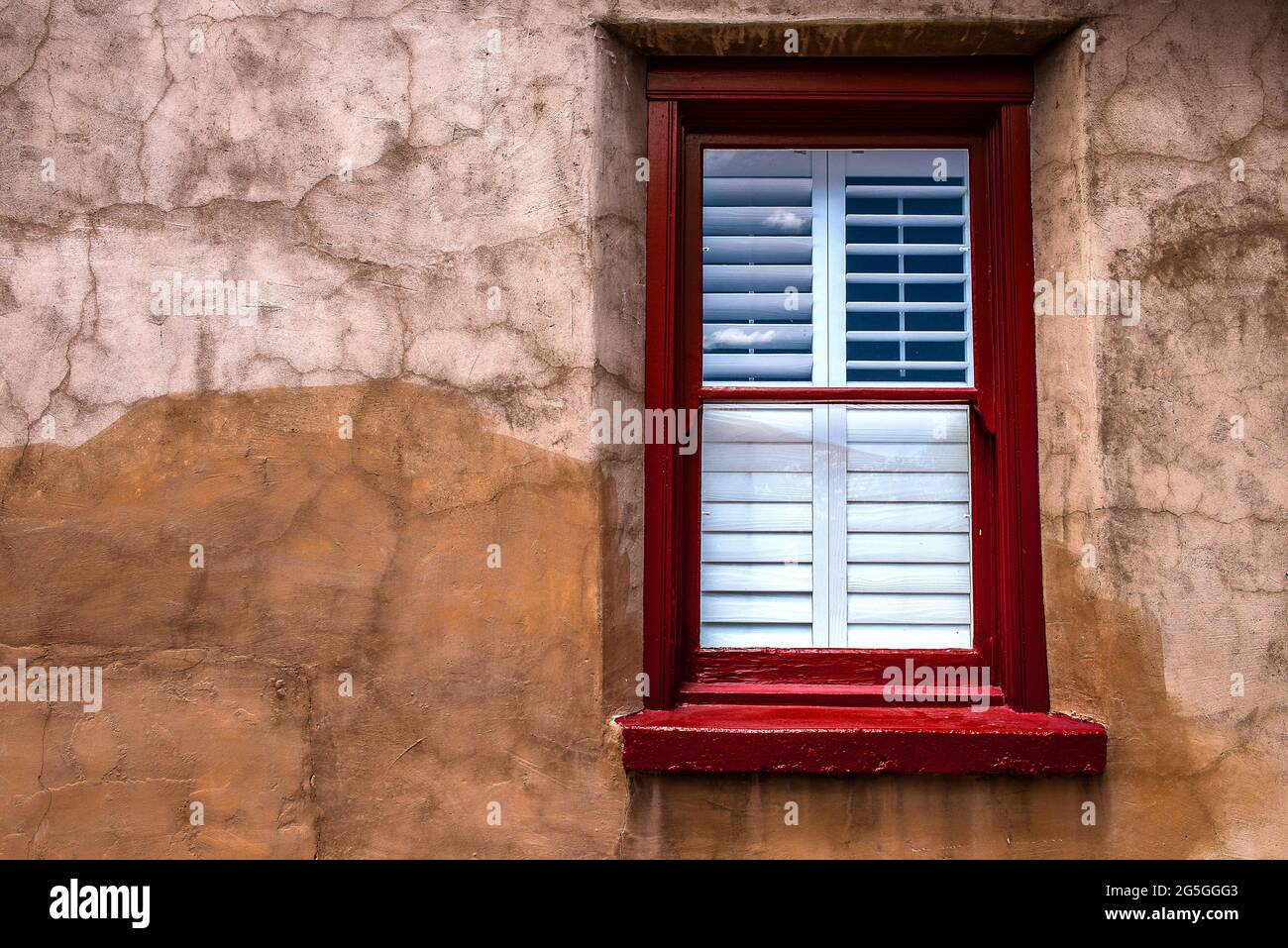 Die Türen und Fenster des Südwestens der USA Stockfoto