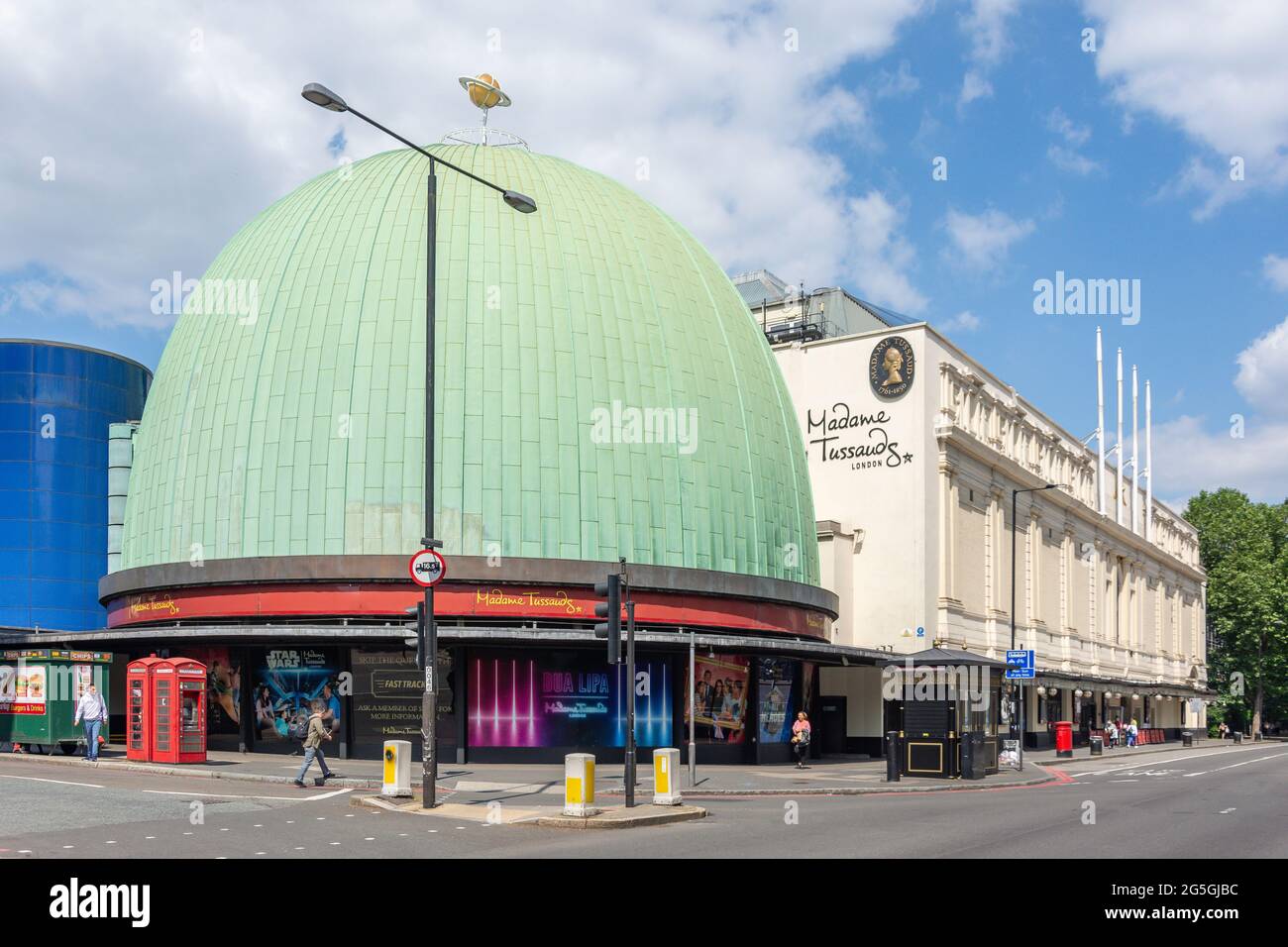 Madame Tussauds London, Marylebone Road, Marylebone, City of Westminster, Greater London, England, Vereinigtes Königreich Stockfoto