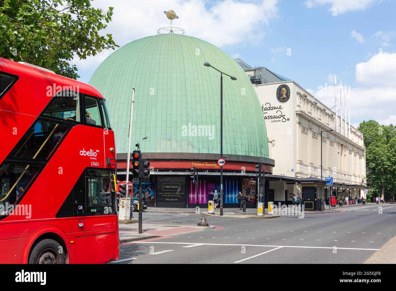 Madame Tussauds London, Marylebone Road, Marylebone, City of Westminster, Greater London, England, Vereinigtes Königreich Stockfoto